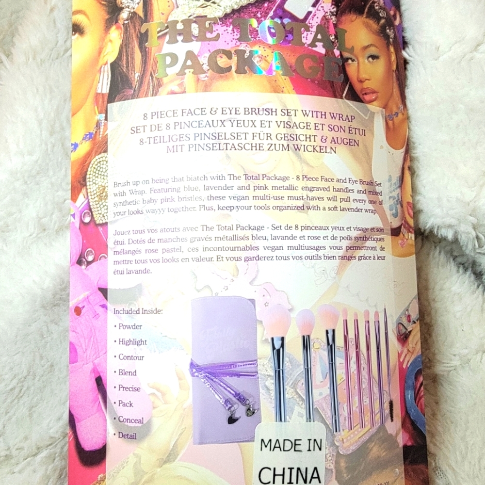 ⏬️CLEARANCE💥EXCLUSIVE LIMITED EDITION💥 BH Cosmetics Iggy Azalea Brush Roll Set - Picture 4 of 5